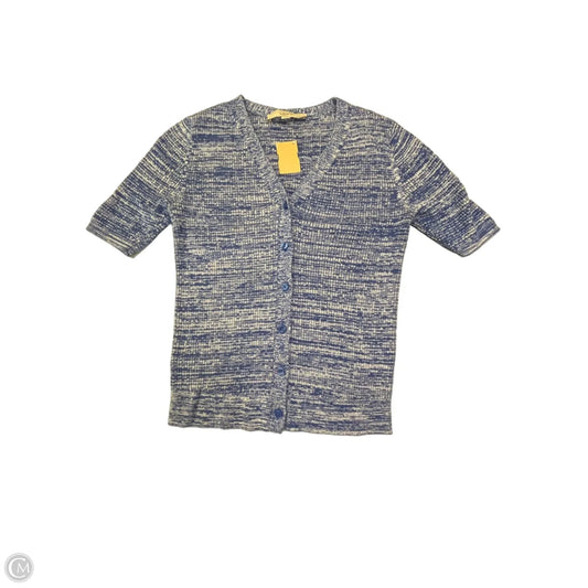 Sweater Short Sleeve By Loft In Blue, Size: Sp