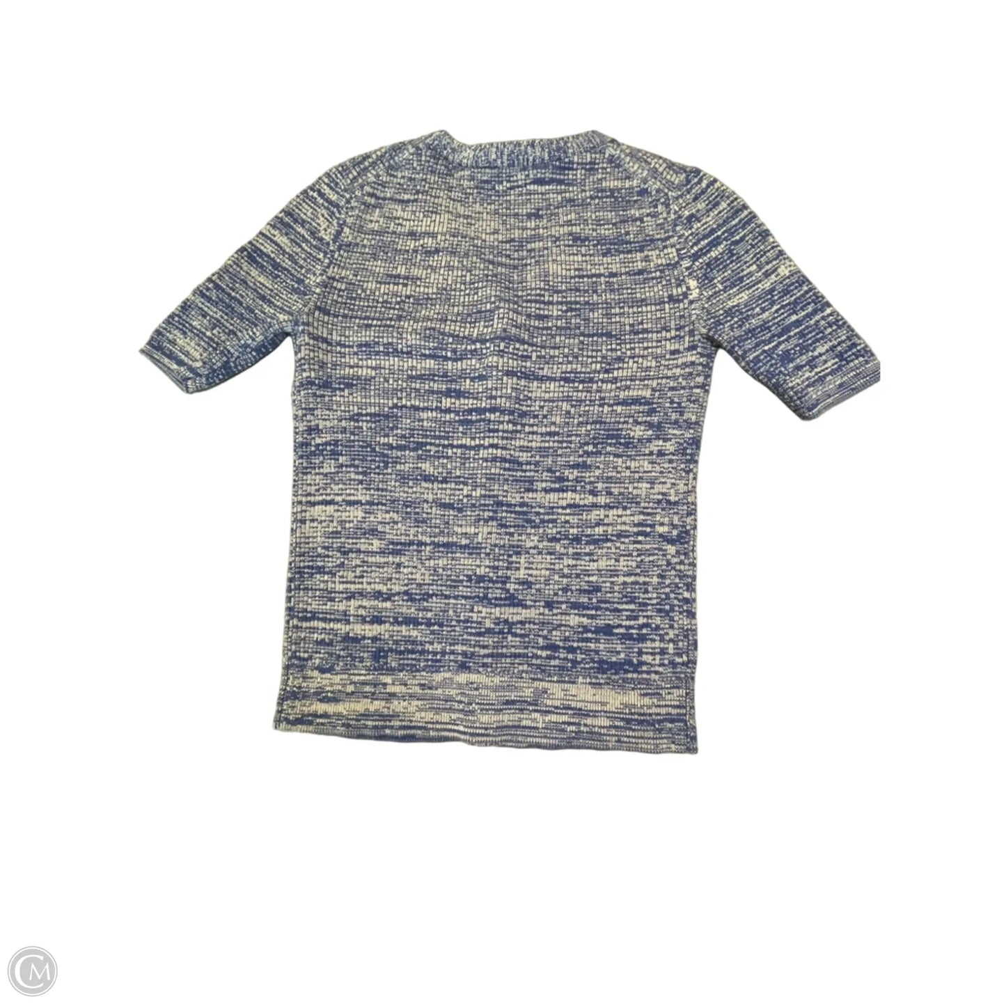 Sweater Short Sleeve By Loft In Blue, Size: Sp