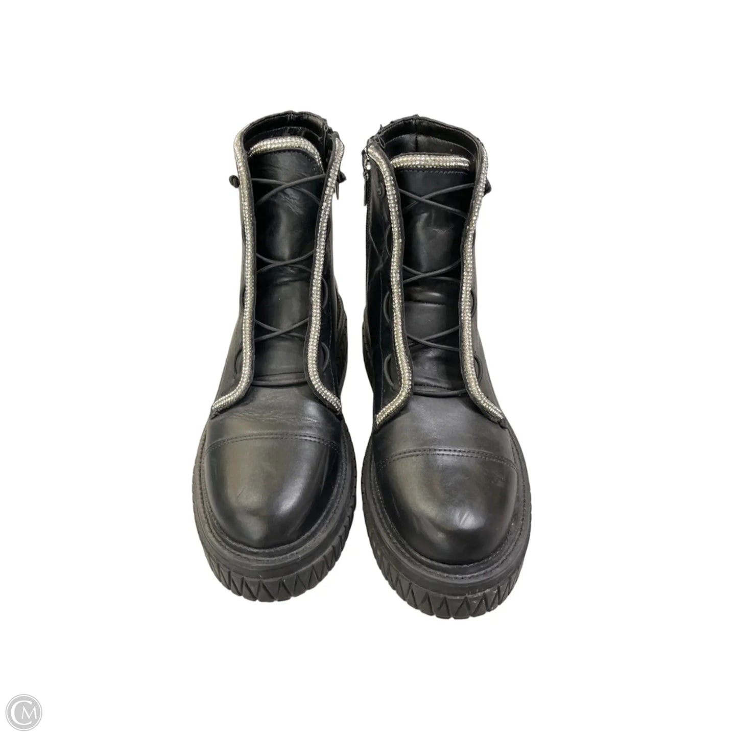 Boots Combat By Schutz In Black, Size: 9.5
