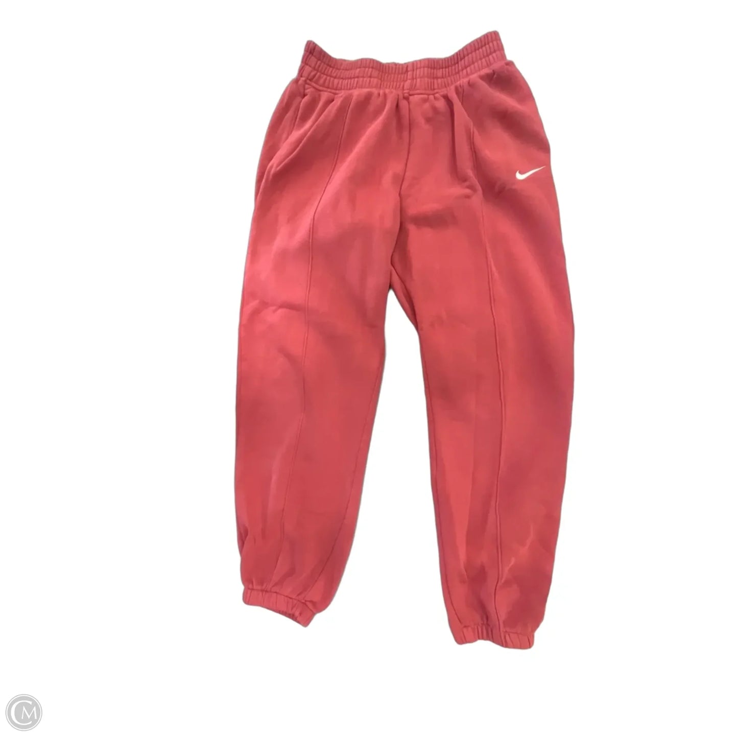 Athletic Pants By Nike Apparel In Pink, Size: S