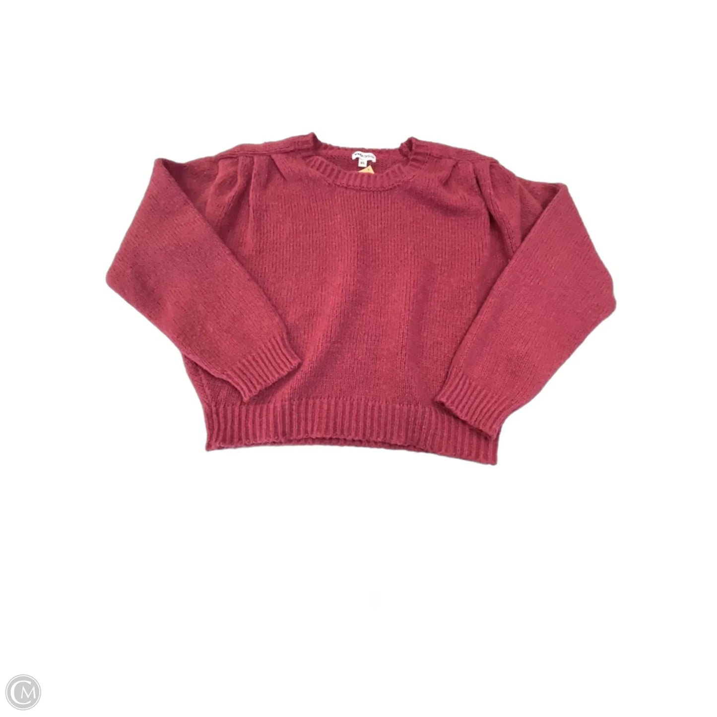 Sweater By Vigoss In Pink, Size: Xl
