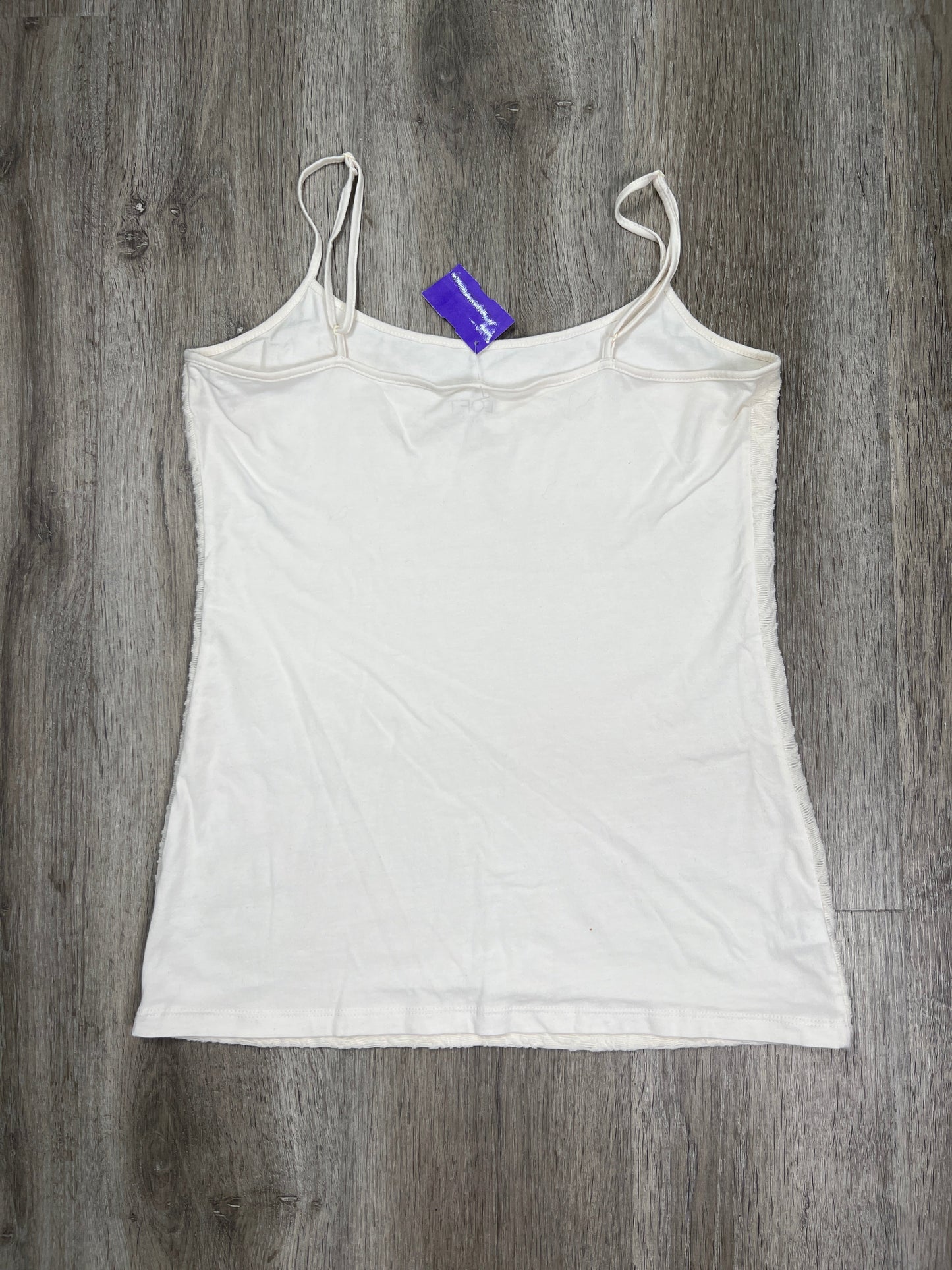 White Tank Top Loft, Size M