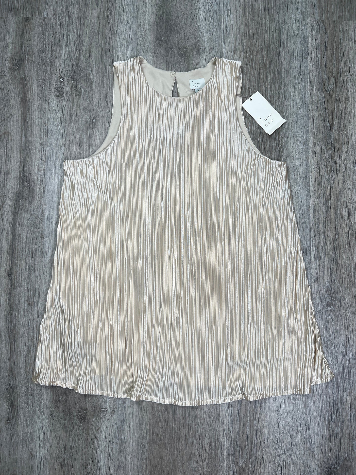 Gold Top Sleeveless A New Day, Size Xs