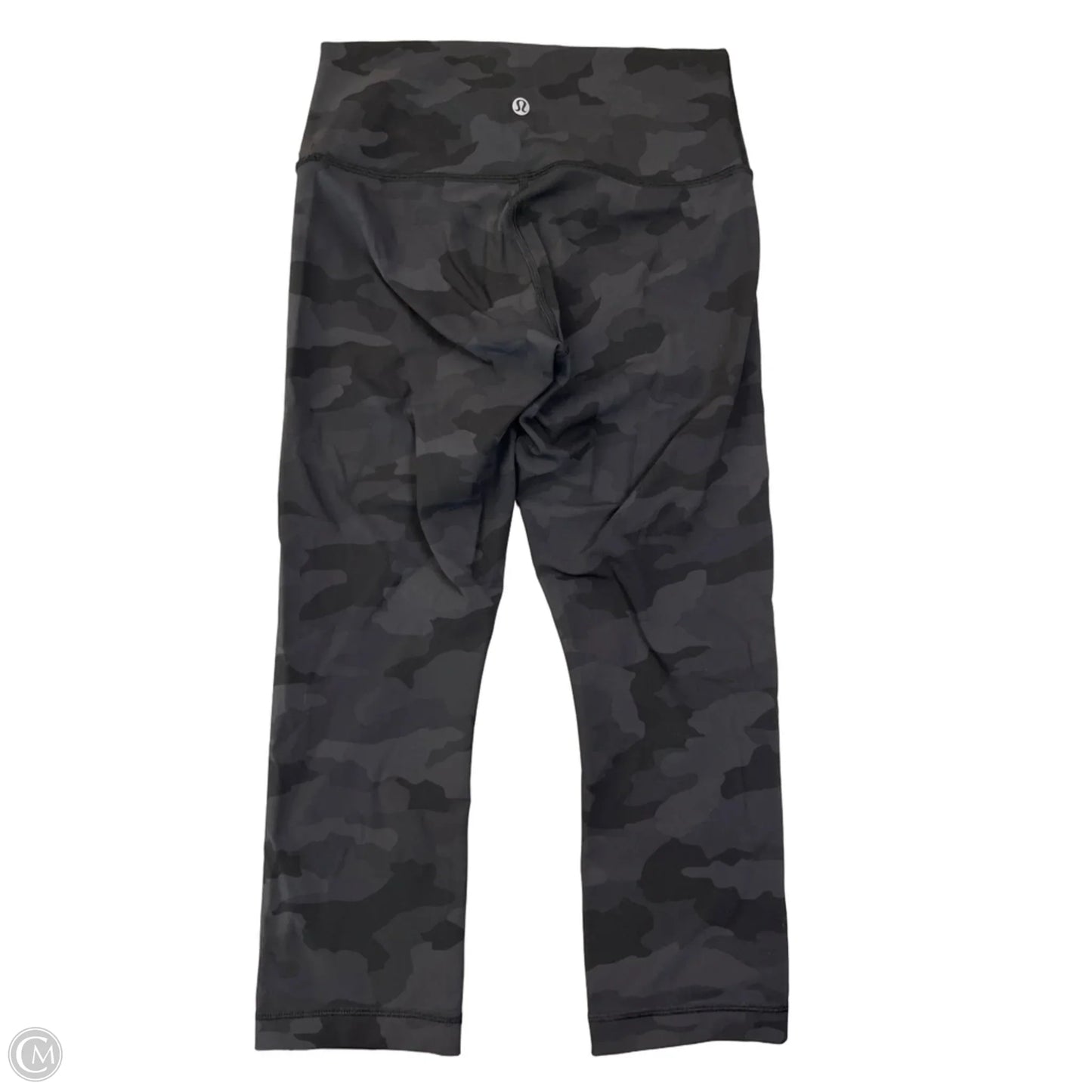 Athletic Leggings Capris By Lululemon In Camouflage Print, Size: S