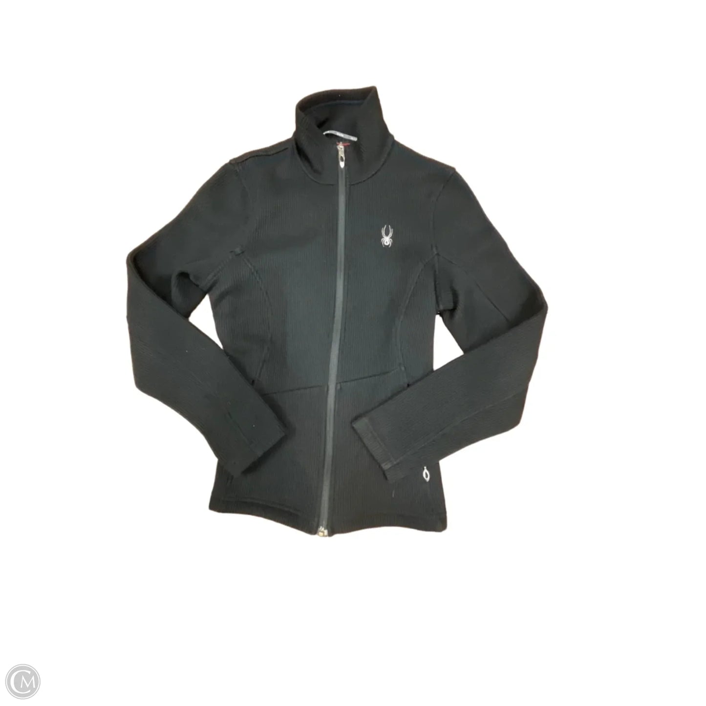 Athletic Jacket By Spyder In Black, Size: M