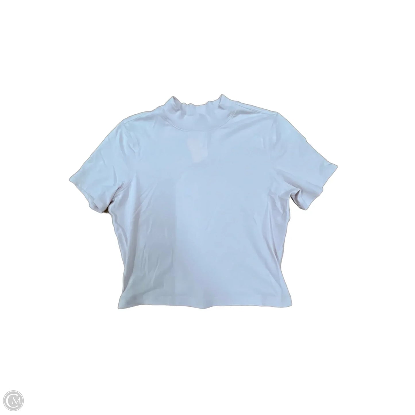 Athletic Top Short Sleeve By Lululemon In Pink, Size: S