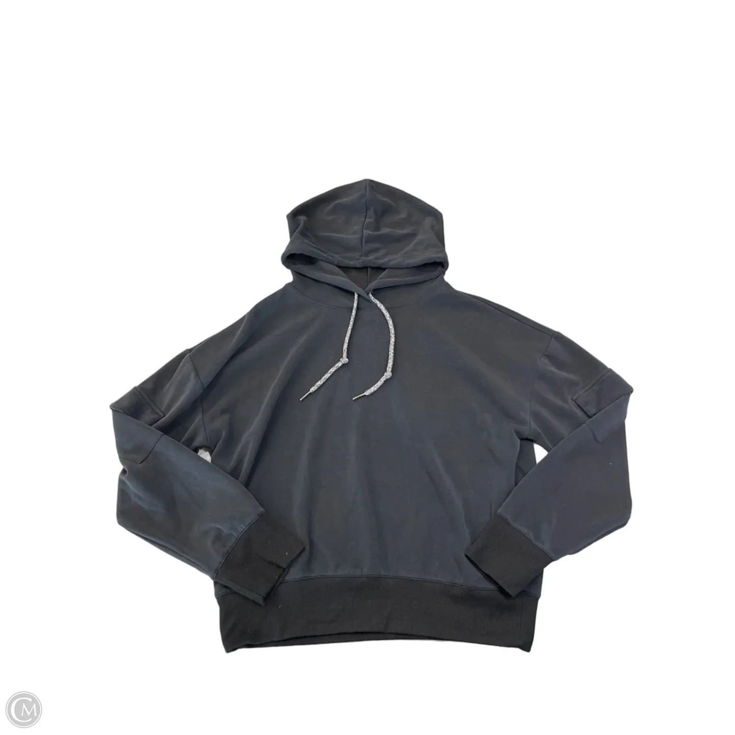 Sweatshirt Hoodie By Evereve In Black, Size: M