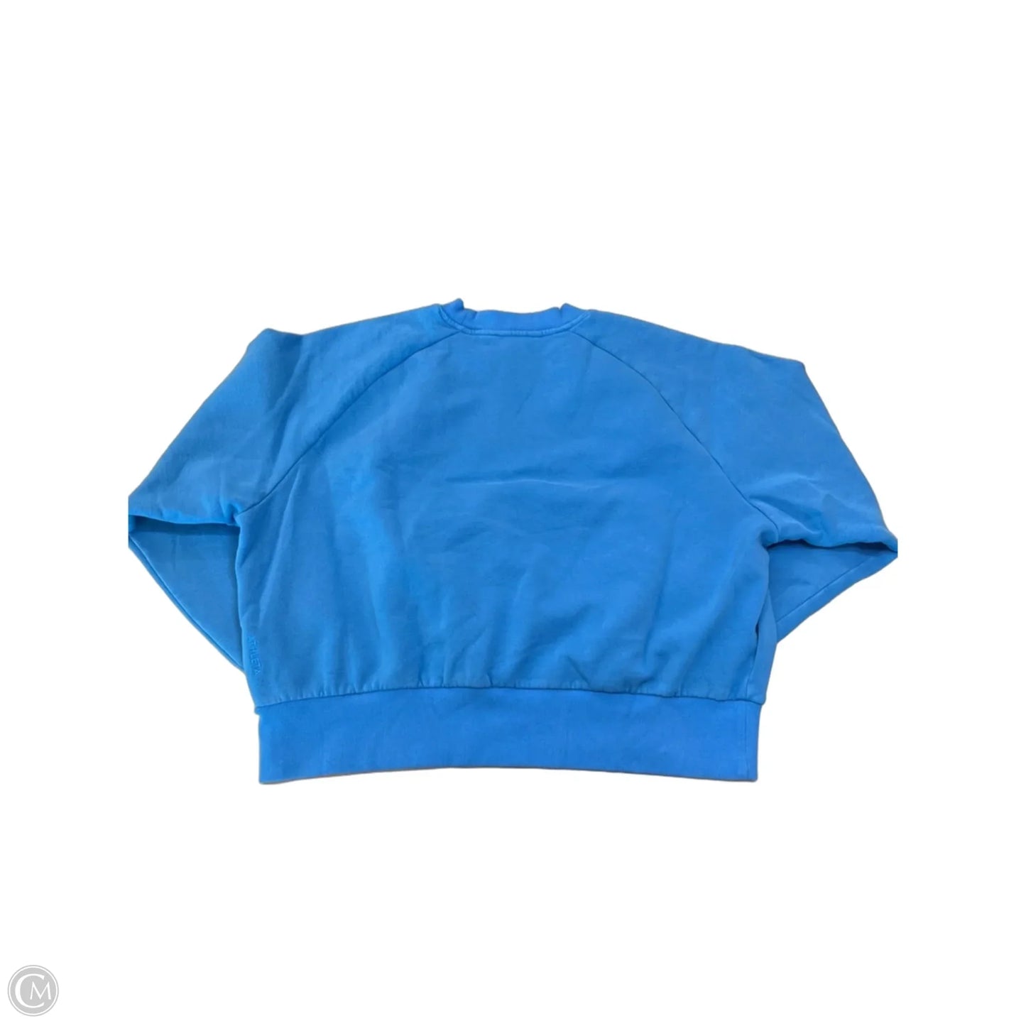 Athletic Sweatshirt Crewneck By Athleta In Blue, Size: L
