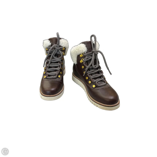 Boots Snow By Cole-haan In Brown, Size: 6.5
