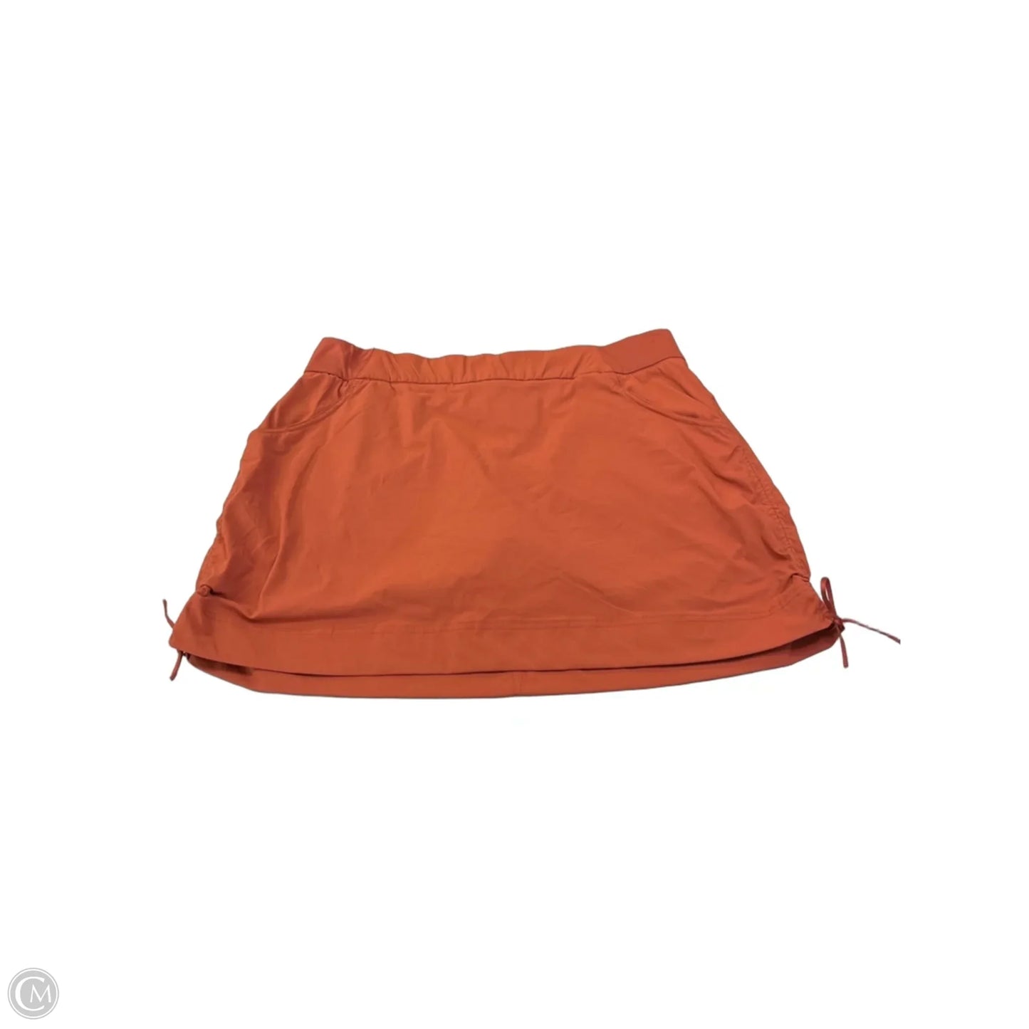 Athletic Skort By Columbia In Orange, Size: Xl