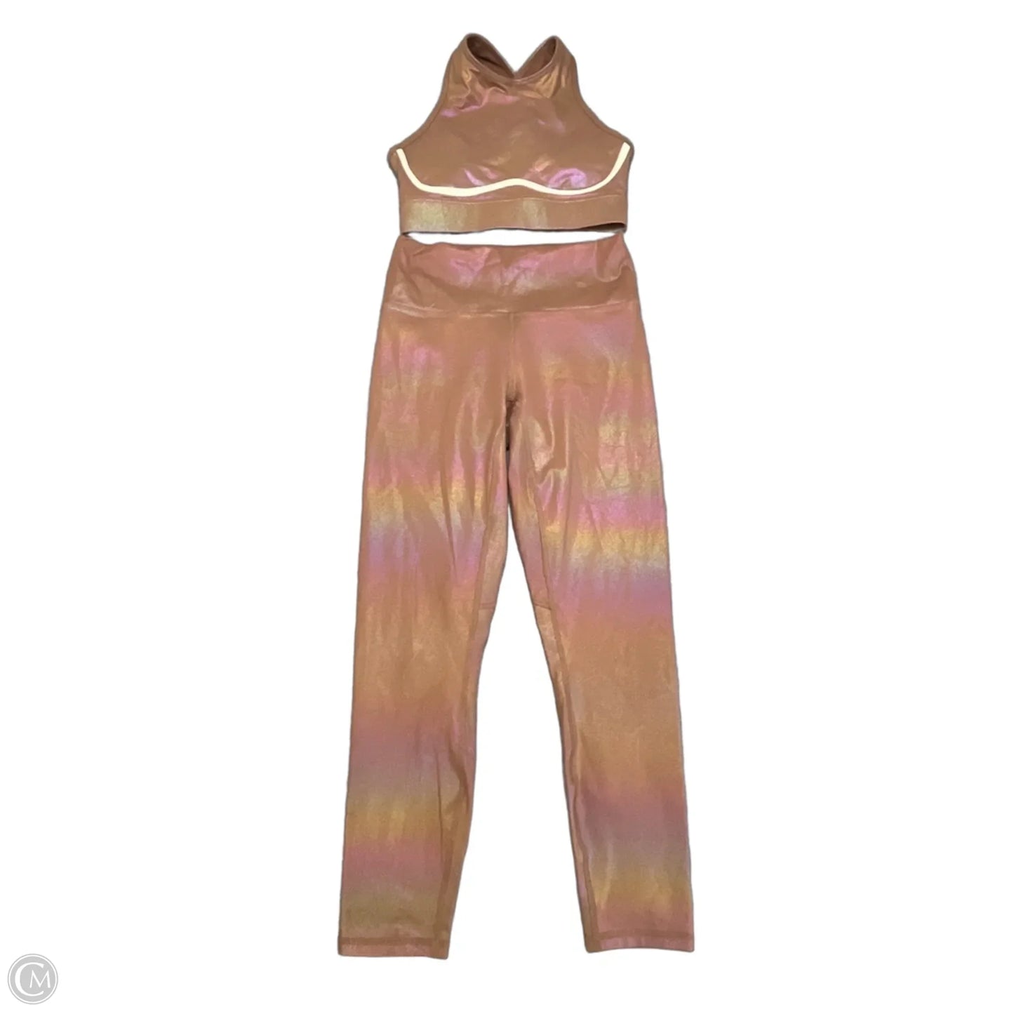 Athletic Pants 2pc By Fabletics In Brown, Size: S