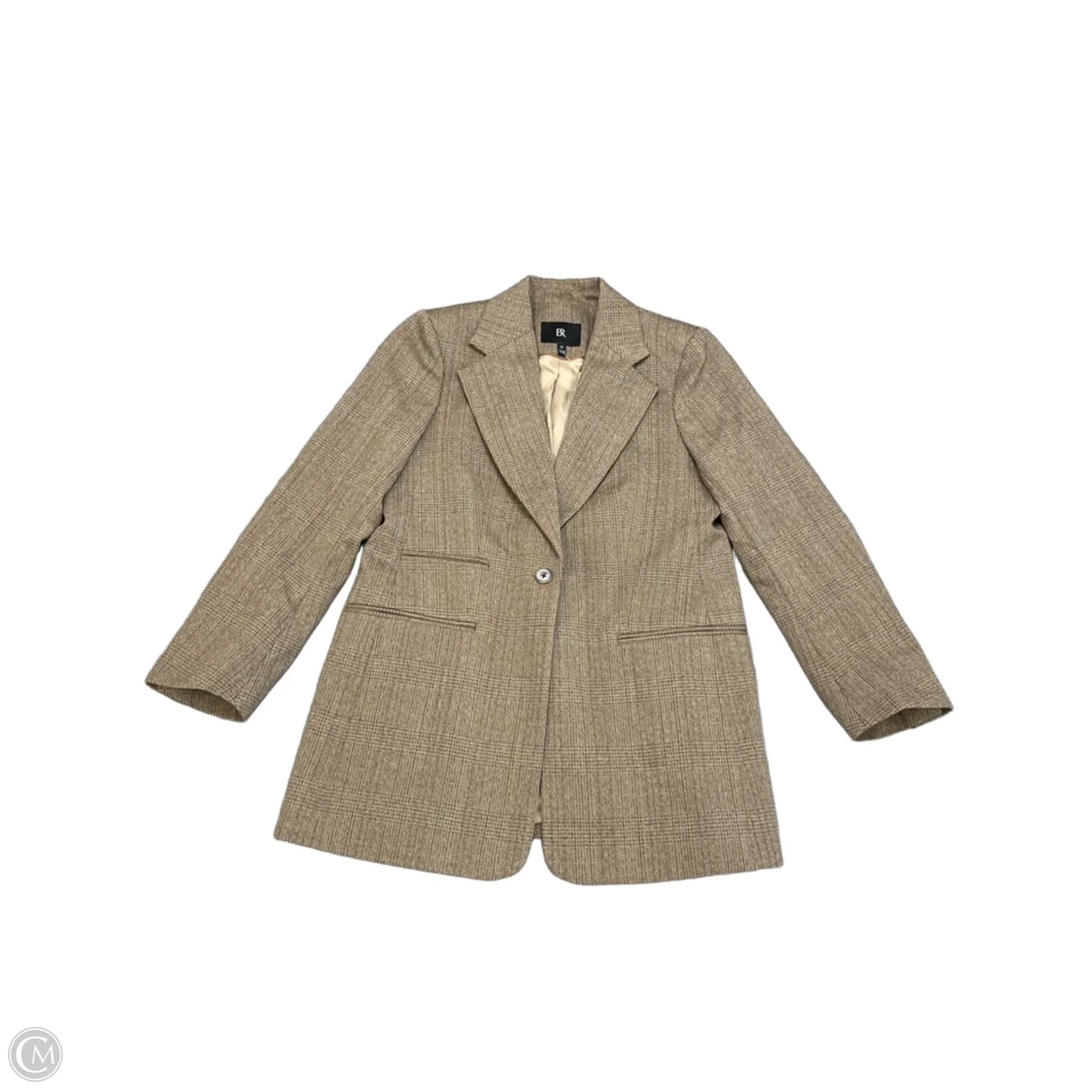 Blazer By Banana Republic In Brown, Size: L
