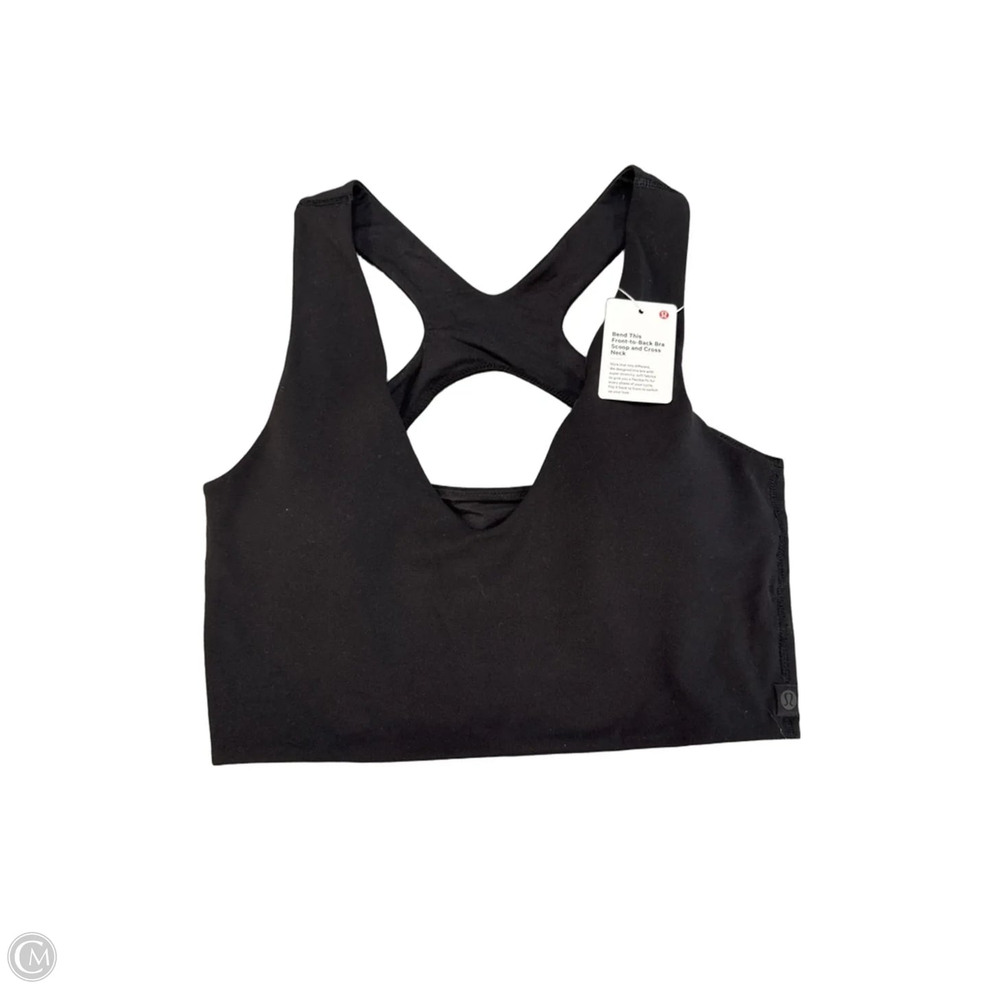 Athletic Bra By Lululemon In Black, Size: S