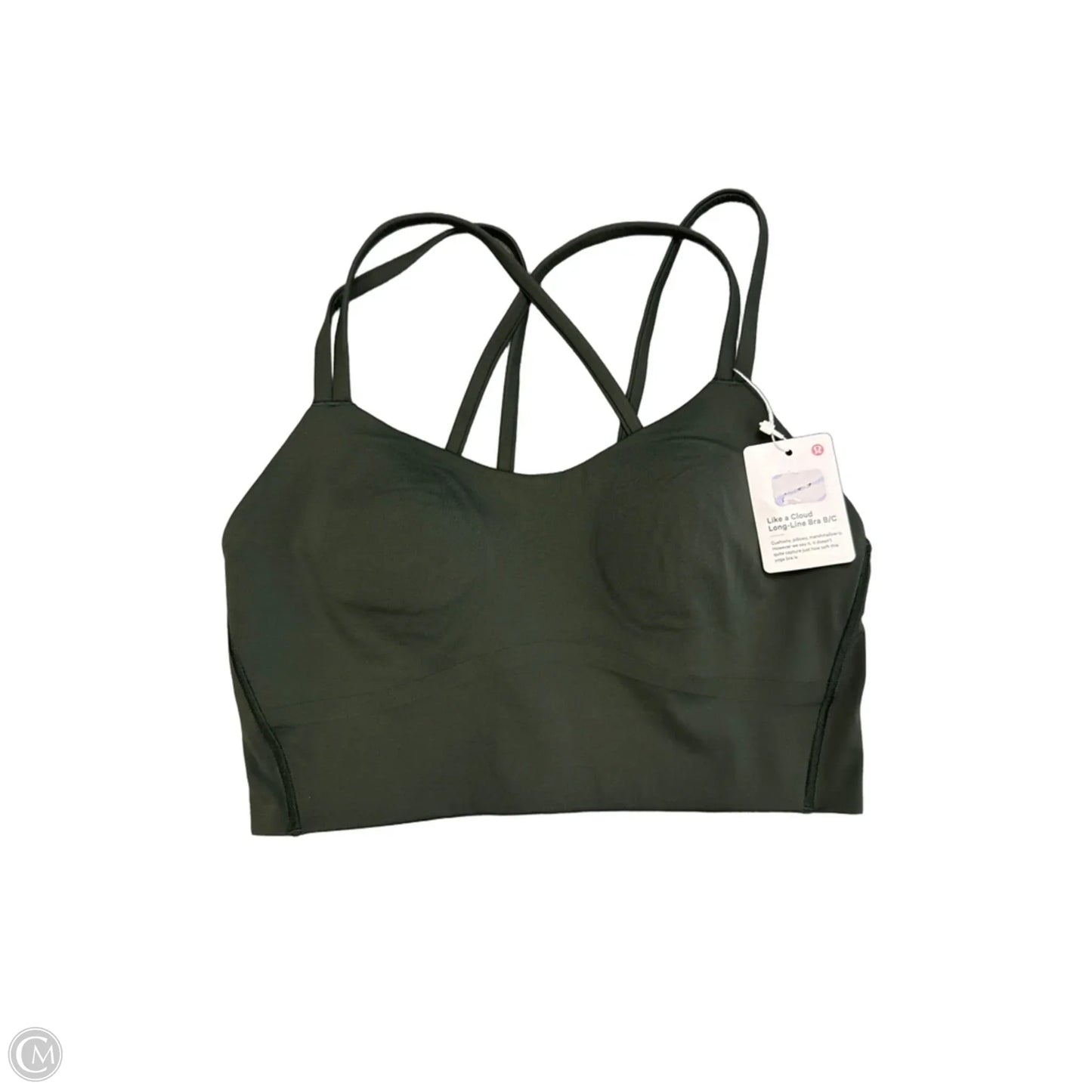 Athletic Bra By Lululemon In Green, Size: S
