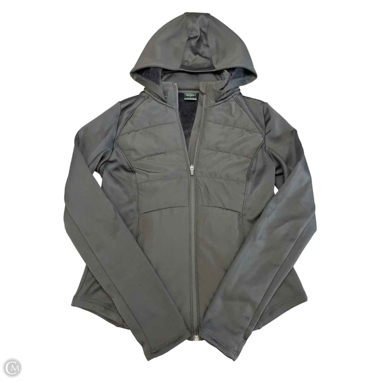 Jacket Fleece By Tek Gear In Black, Size: S