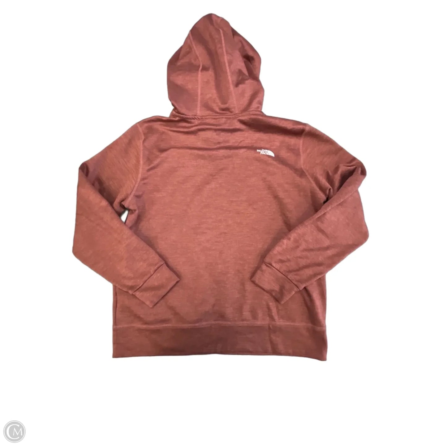 Athletic Sweatshirt Hoodie By The North Face In Red, Size: L