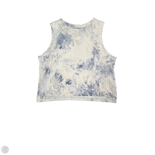 Athletic Tank Top By Lululemon In Blue & White, Size: S
