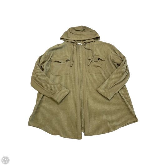 Jacket Shirt By Maurices In Green, Size: Xl