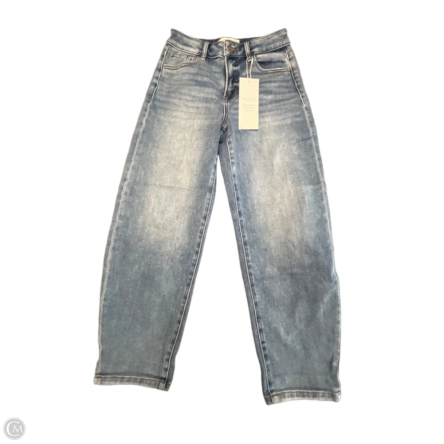 Jeans Wide Leg By Risen In Blue Denim, Size: 2