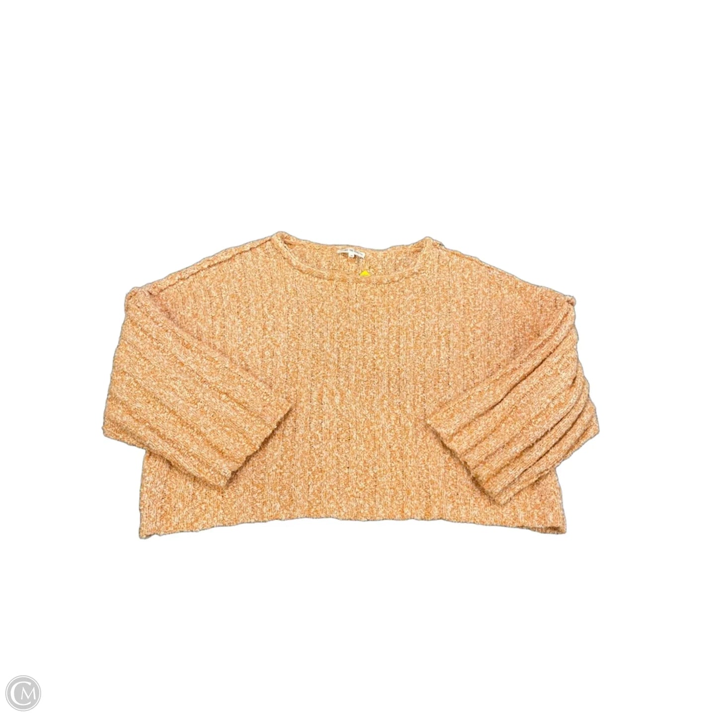 Sweater By Clothes Mentor In Orange, Size: M