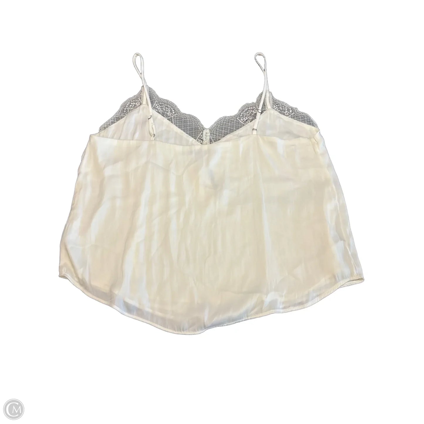 Blouse Sleeveless By Allison Joy In Ivory, Size: Xl