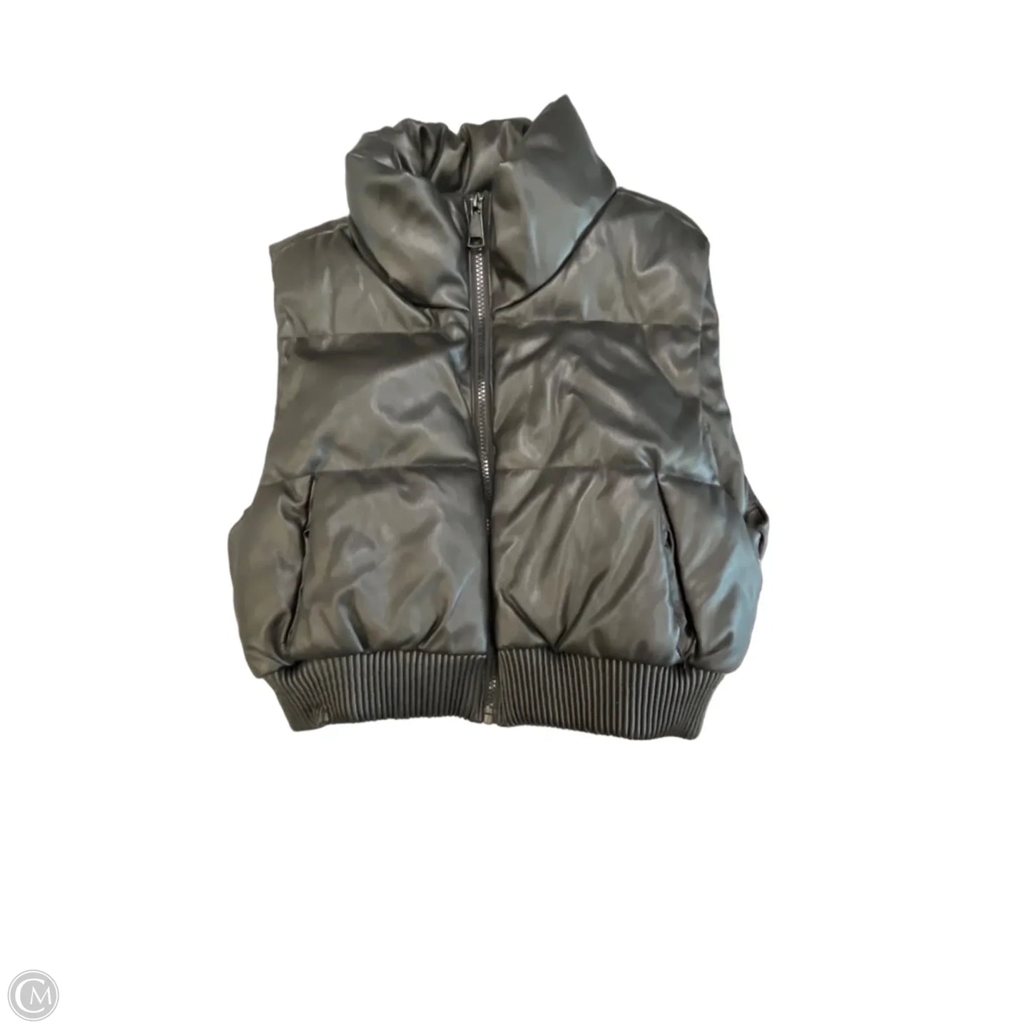 Vest Puffer & Quilted By Ci Sono In Black, Size: M
