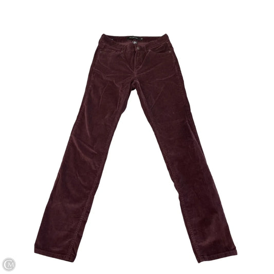 Pants Corduroy By Calvin Klein In Purple, Size: M