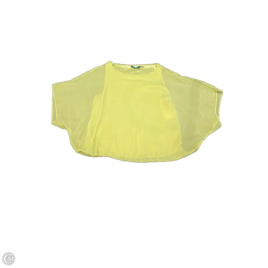 Bodysuit Designer By Alice + Olivia In Chartreuse, Size: L