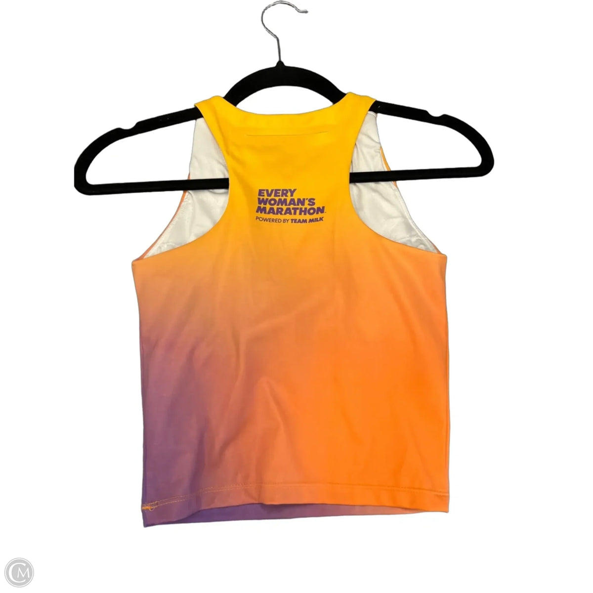 Athletic Tank Top By Rabbit In Orange, Size: Xs