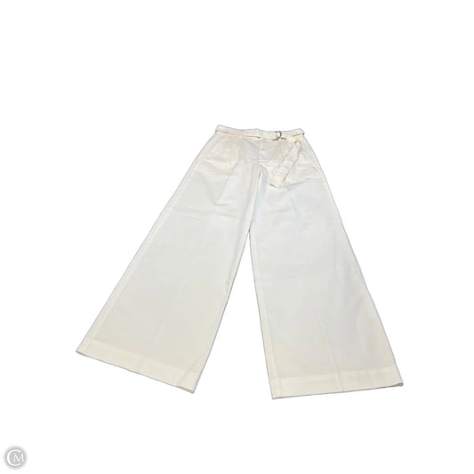 Pants Wide Leg By Everlane In White, Size: Xs