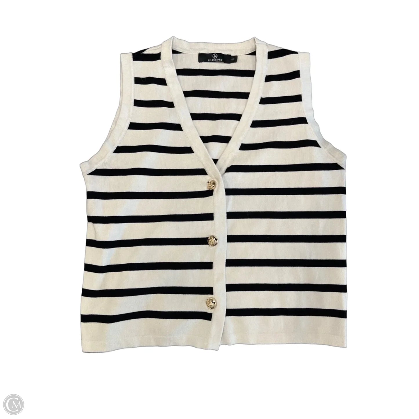 Vest Other By Lillusory In Striped Pattern, Size: S