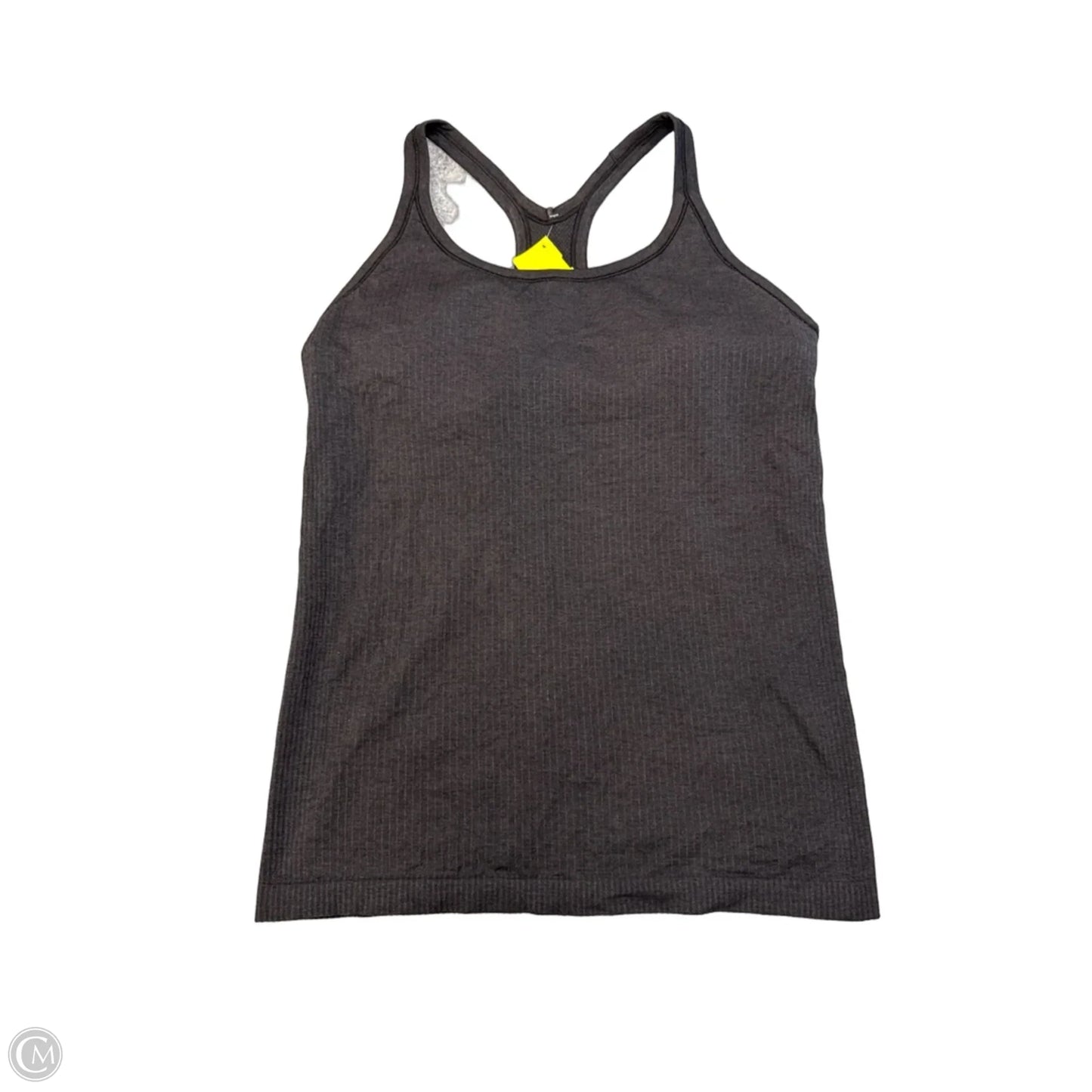 Athletic Tank Top By Lululemon In Grey, Size: M