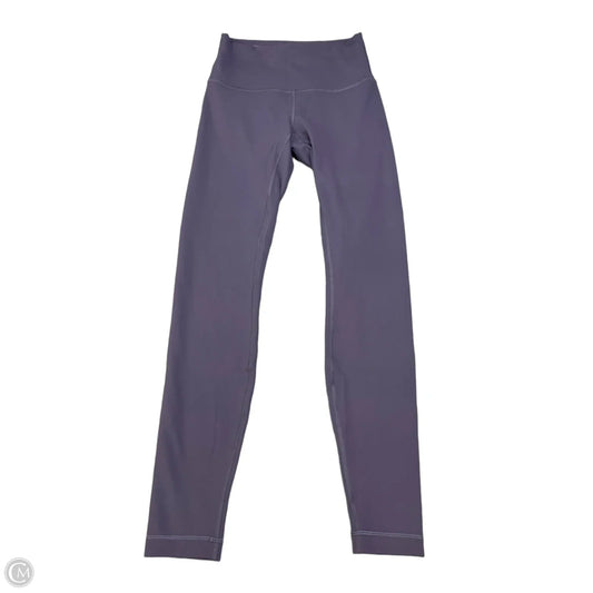 Athletic Leggings By Lululemon In Purple, Size: S