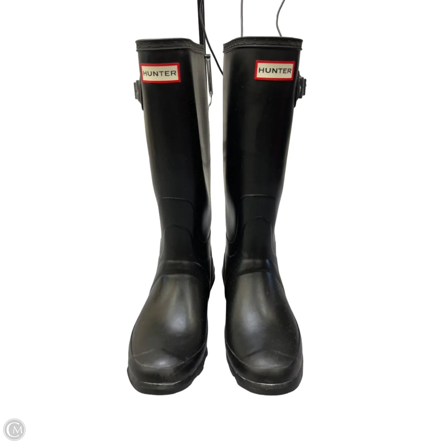 Boots Designer By Hunter In Black, Size: 8
