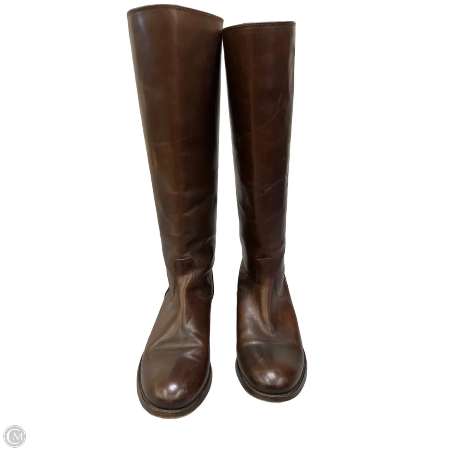 Boots Designer By Frye In Brown, Size: 6.5