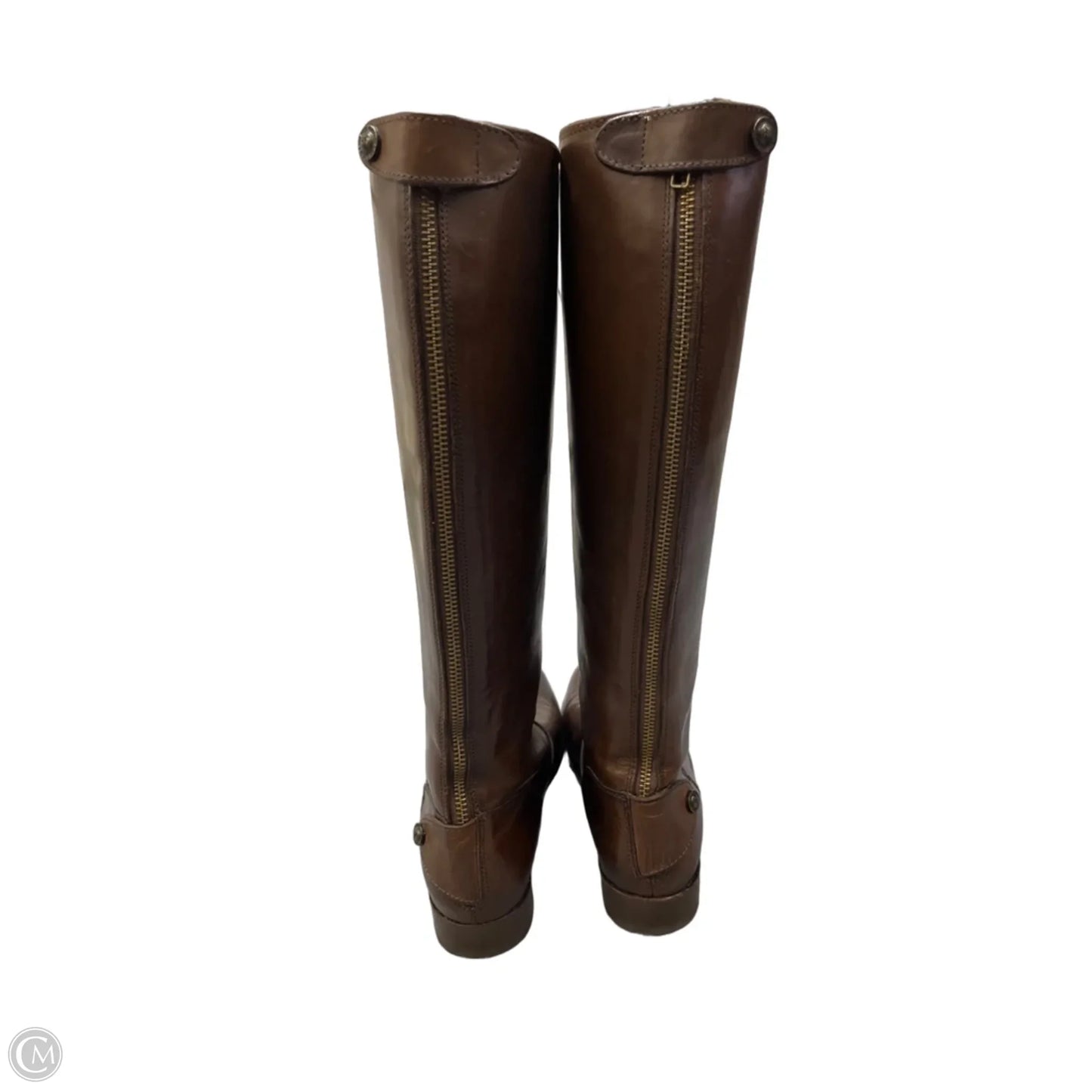 Boots Designer By Frye In Brown, Size: 6.5