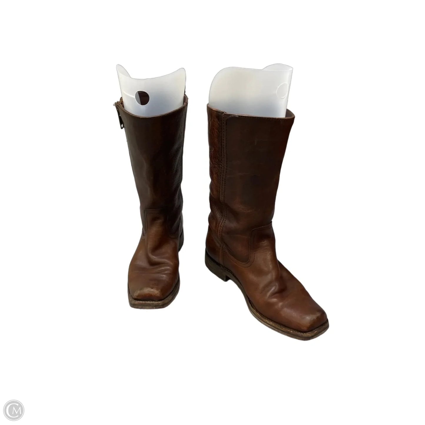 Boots Designer By Frye In Brown, Size: 8