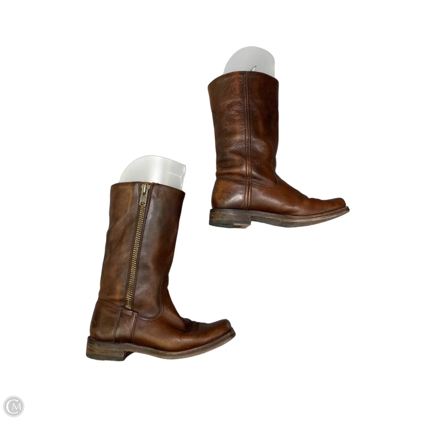 Boots Designer By Frye In Brown, Size: 8