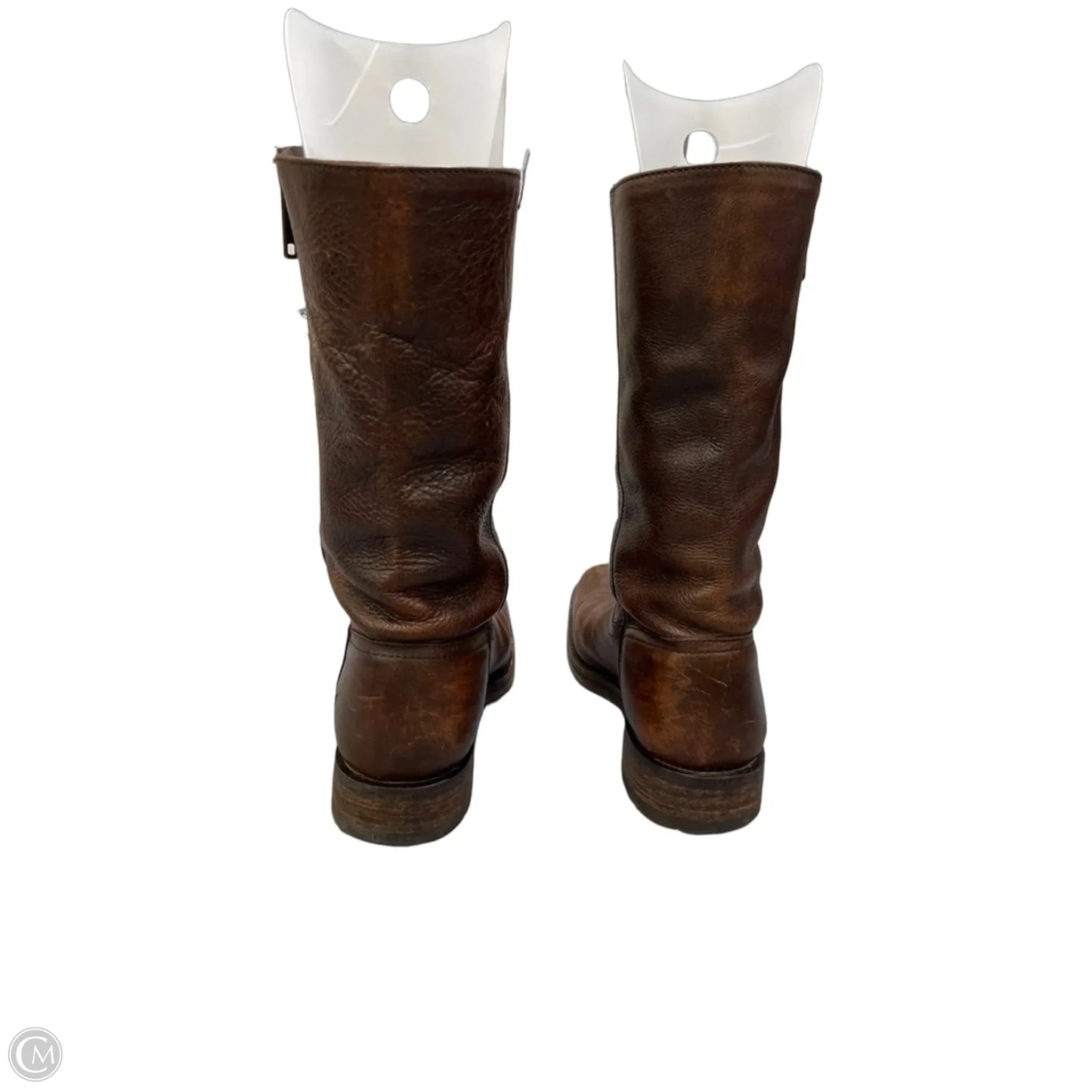 Boots Designer By Frye In Brown, Size: 8