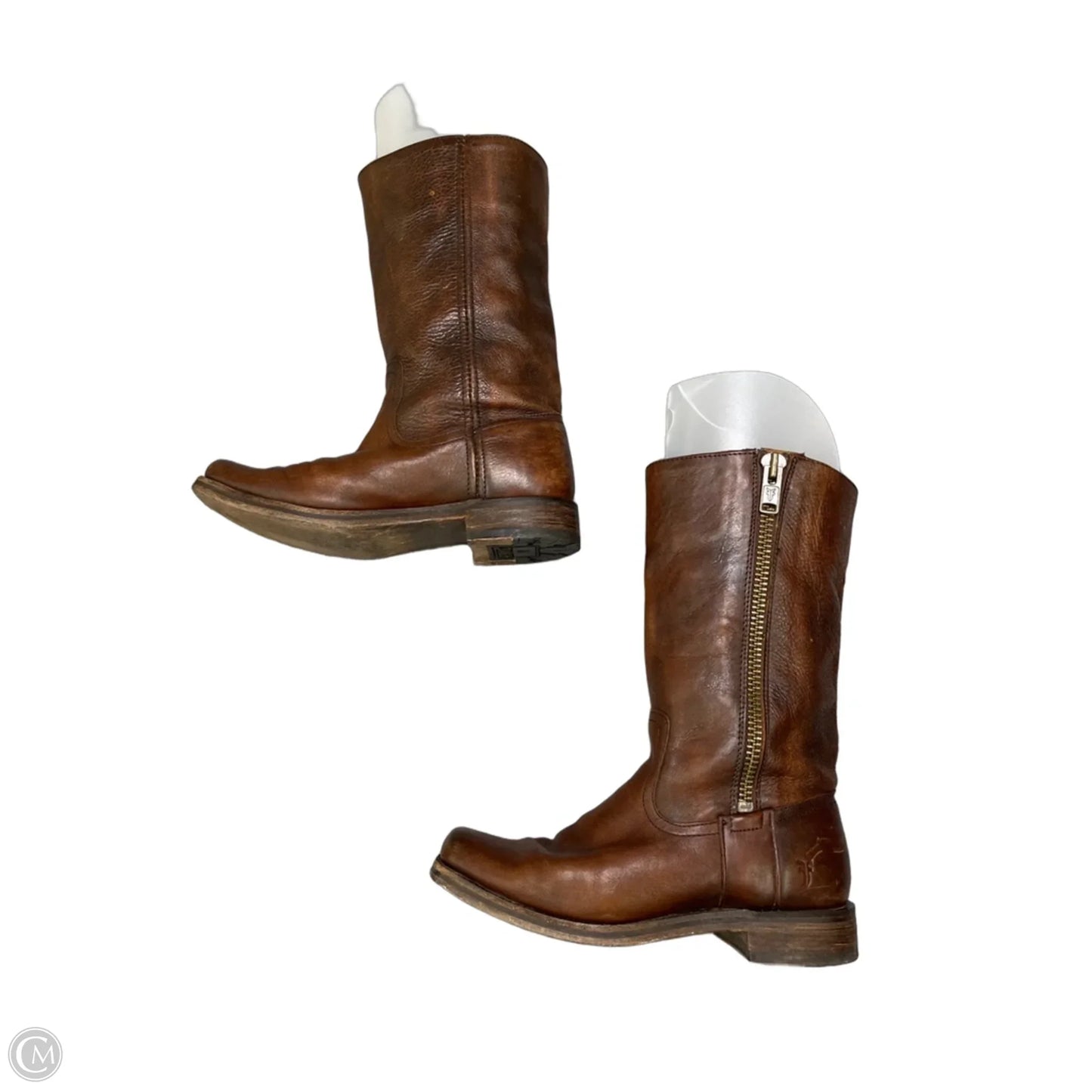 Boots Designer By Frye In Brown, Size: 8