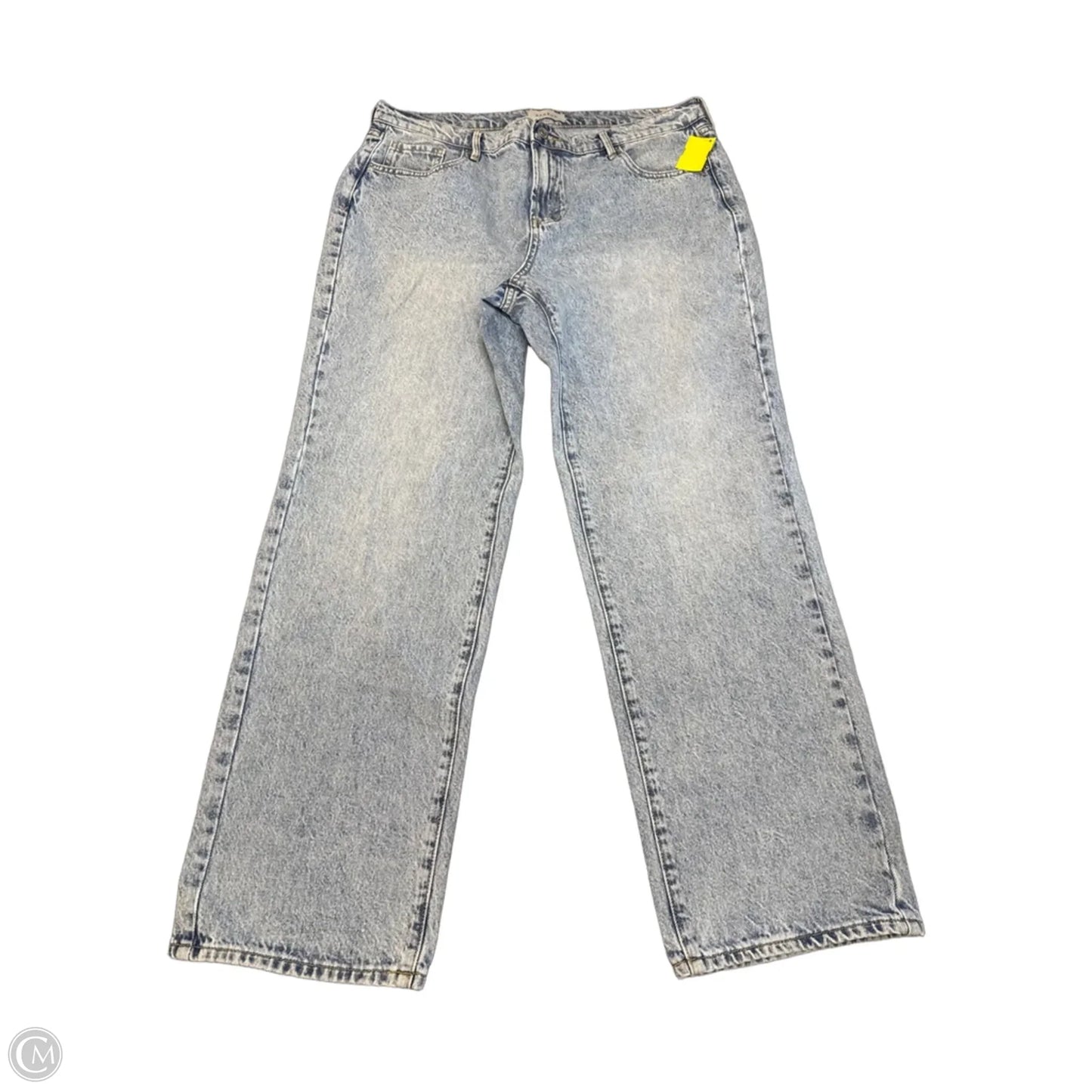 Jeans Wide Leg By Pacsun In Blue Denim, Size: 10