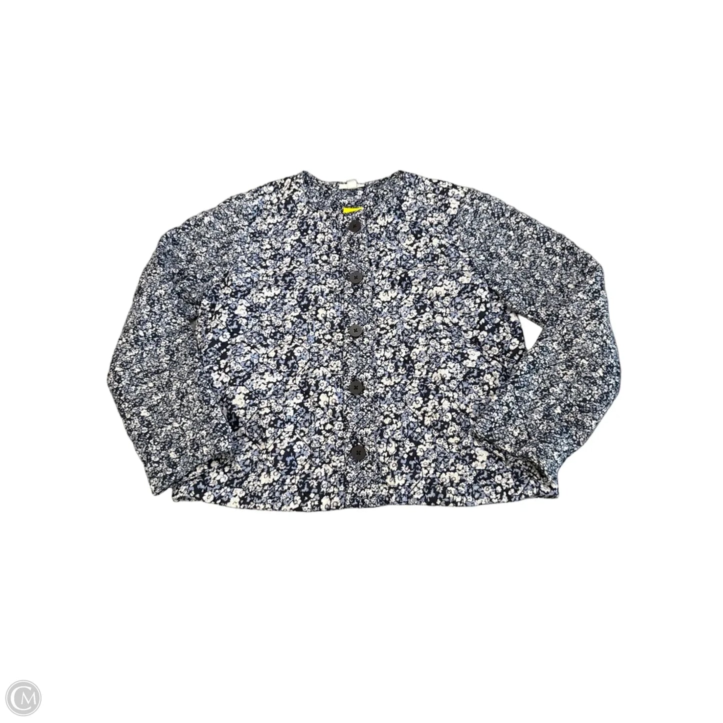 Jacket Puffer & Quilted By J. Jill In Blue, Size: S