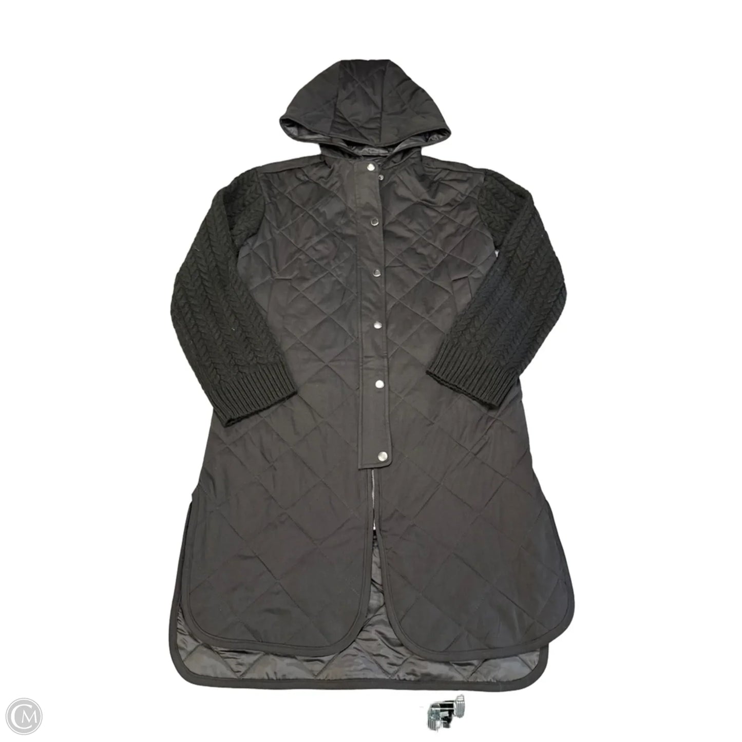 Jacket Puffer & Quilted By Cma In Black, Size: Xs