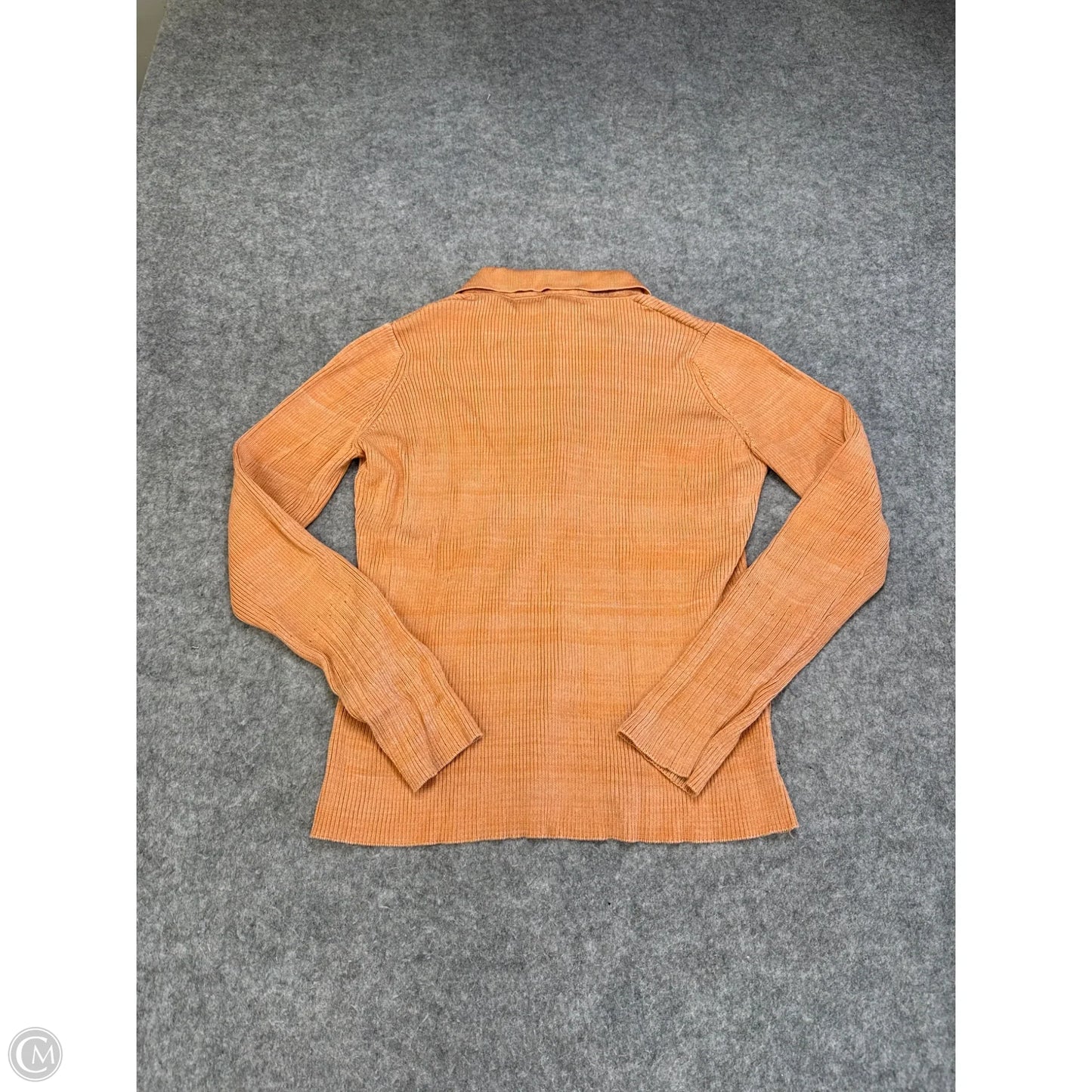 Top Long Sleeve By Cma In Orange, Size: S