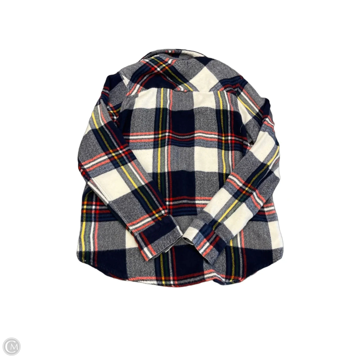 Top Long Sleeve By Altard State In Plaid Pattern, Size: S