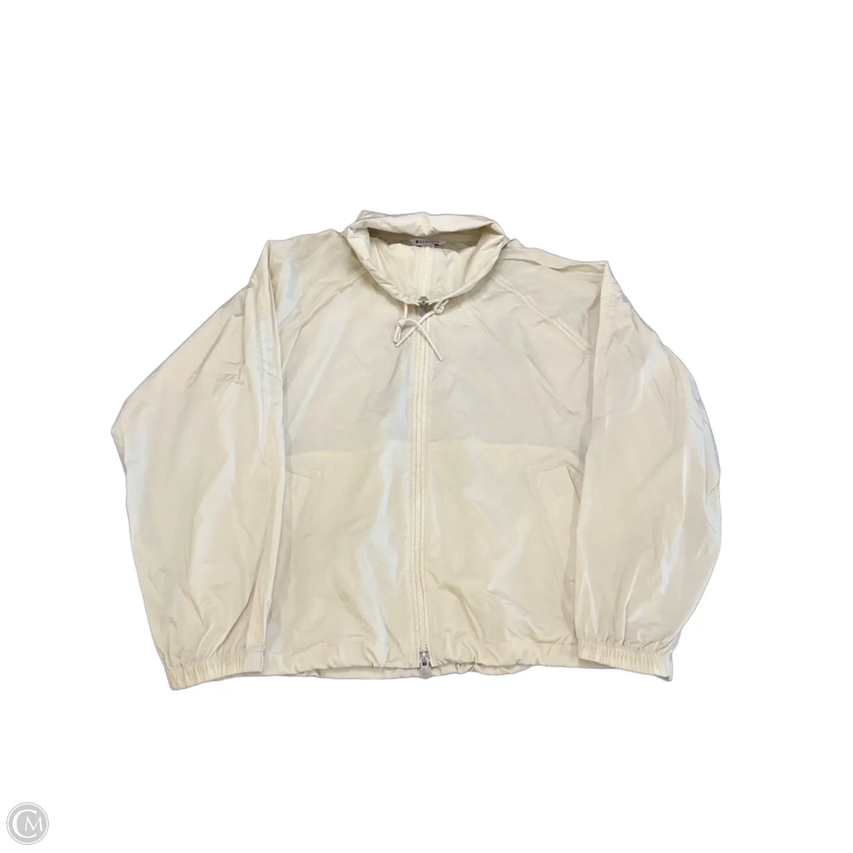 Athletic Jacket By Athleta In Tan, Size: M