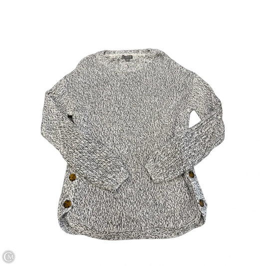 Sweater By Clothes Mentor In Black & White, Size: S