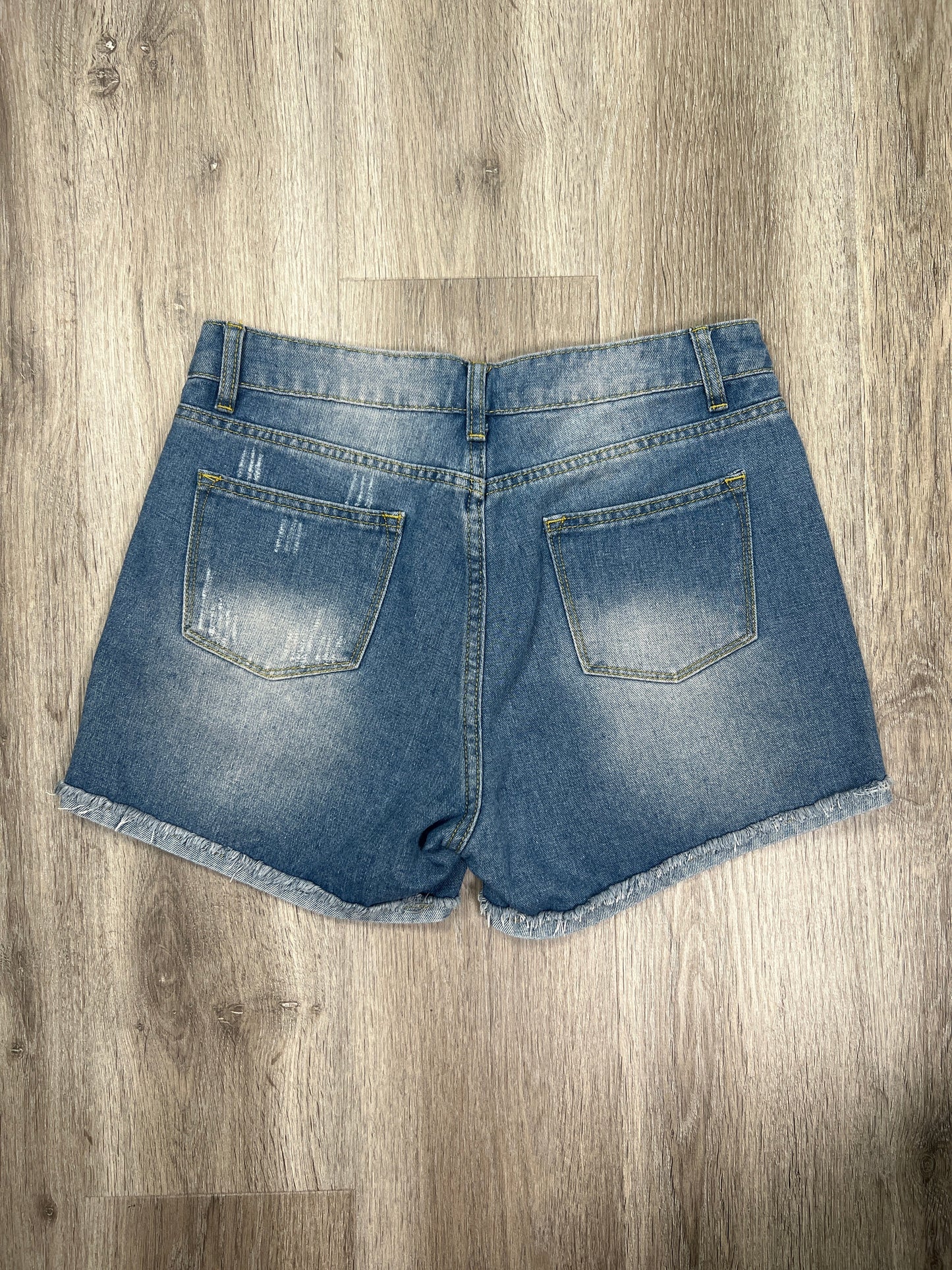 Blue Denim Shorts Cmc, Size M