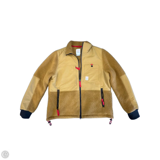 Jacket Fleece By Cma In Yellow, Size: L