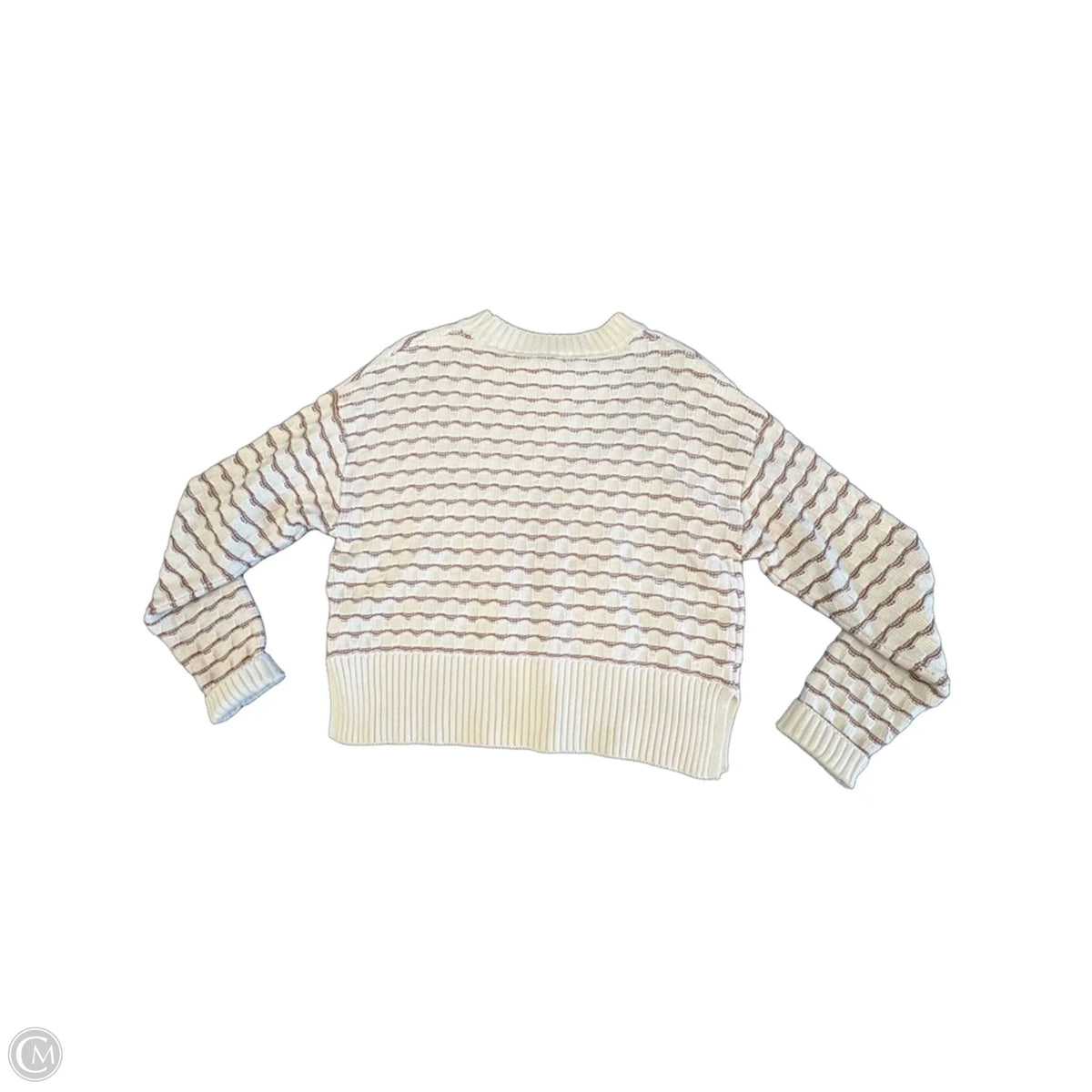 Sweater By Cmc In Cream, Size: M